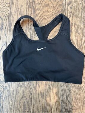 Nike Black Racerback Sports Bra size medium